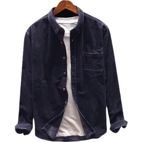 Мужские вельветовые рубашки YWSNHMY China At AliExpress