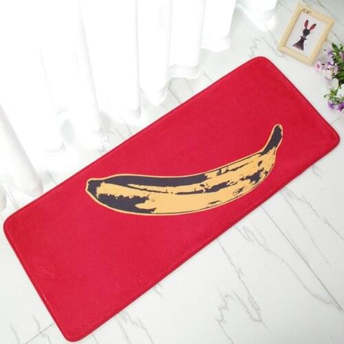 Zeegle Cartoon Flannel Entrance Mats Hallway Rugs Water Ansorbing Kitchen Rugs Bedroom Bedside Floor Mats Bathroom Carpets