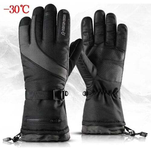 Winter Ski Gloves Snow Outdoor Sport Women Men Waterproof Warm Snowmobile Motorcycle Touch Screen Snowboard Ski Gloves movement