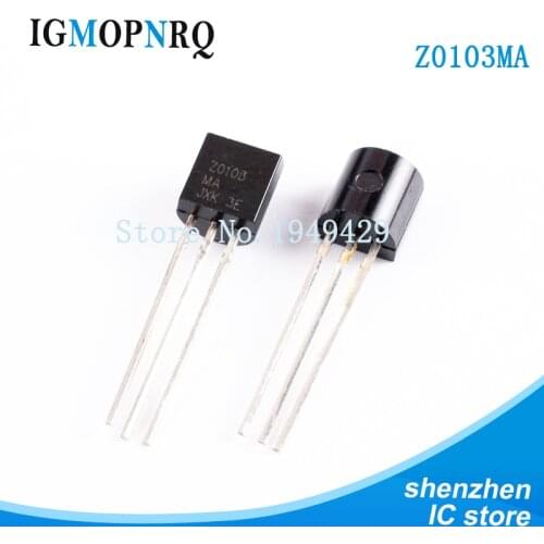 100PCS Z0103MA TO-92 Z0103 AMO THYR & TRIACS new fast delivery