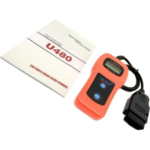 Acheheng Car tool obd2 Scanner U480 Diagnostic Scanner OBD 2 Code Reader Code Reader Engine Scanner Support Car 1996-2011