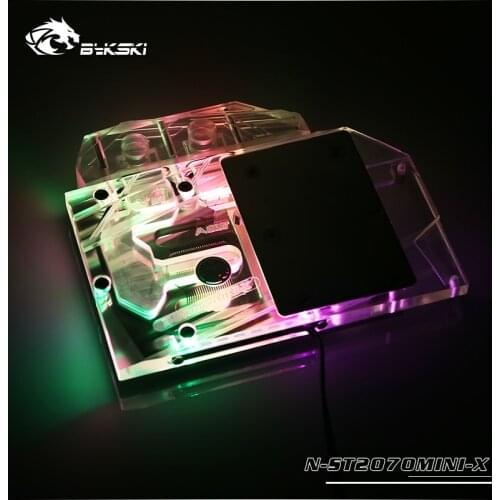 Bykski N-ST2070MINI-X GPU Block for ZOTAC GeForce RTX2070 2060 MINI