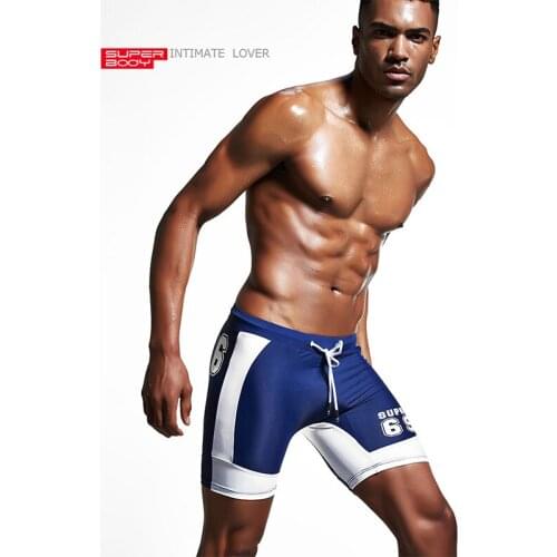 Brand Sexy Men Swimwear Trunks Swimsuits Surf Board Fashion Shorts Slim Beach Shorts Man Swimming Sports Swim Suits Gay Pouch