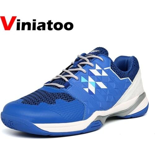 New Breathable Badminton Shoes Big Size 36-46 Anti Slip Badminton Sneakers Outdoor Comfortable Light Weight Tennis Footwears