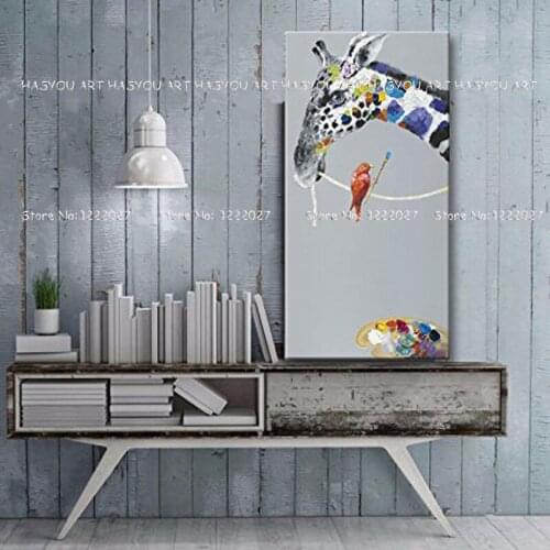 HASYOU Bird,Oil Paintings On The Wall,Wall Art Canvas Painting,Picture Cuadros Decoracion,Wall Pictures Living Room,Home Decor