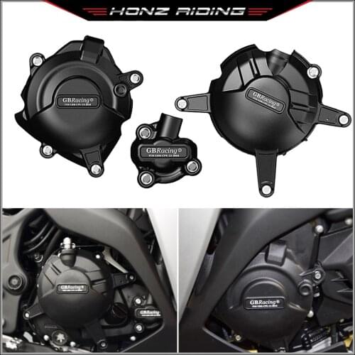 For YAMAHA R3 2015-2020 / MT-03 2015-2020 / R125 2014-2020 GBRacing Engine Cover Protection Set