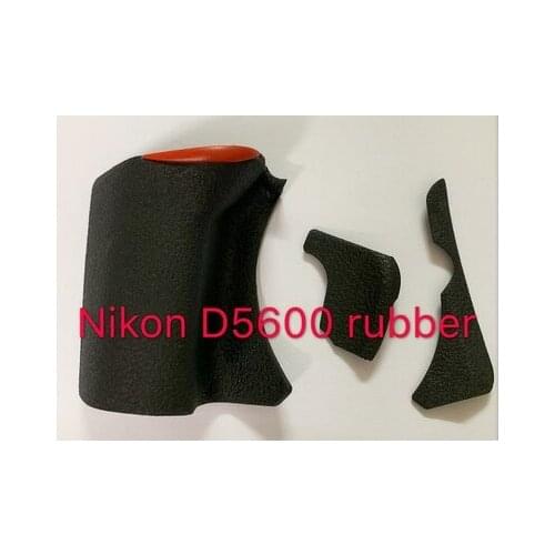 For Nikon D5600 Leather Cover Leather Three-piece Side Leather Thumb Hand Grip