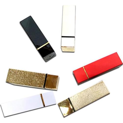 Colorful Plastic Lipstick Tube Beautiful Empty Lip Gloss Tube Portable Travel Make Up Tool Packing Lip Balm Container 50pcs/lot