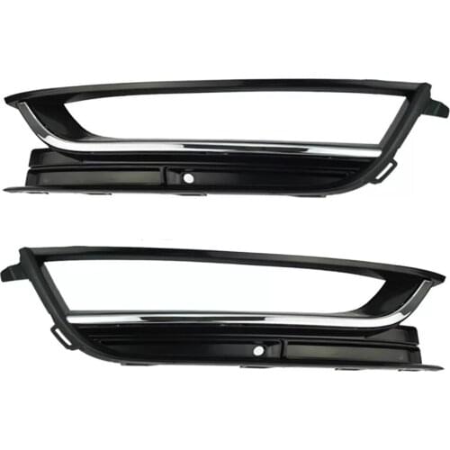 Lower Fog Light lamp Grill Cover Cap For VW Passat 2011 2012 2013 2014 2015 US 56D 853 665 561 853 665 56D 853 666 561 853 666