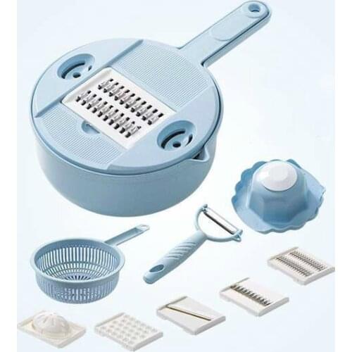Kitchen Fruit Vegetable Tools Peeler Multifunction Plastic Cutter 12pcs/set Fruit Vegetable Cutter Slicer Slicer Kitchen Tools