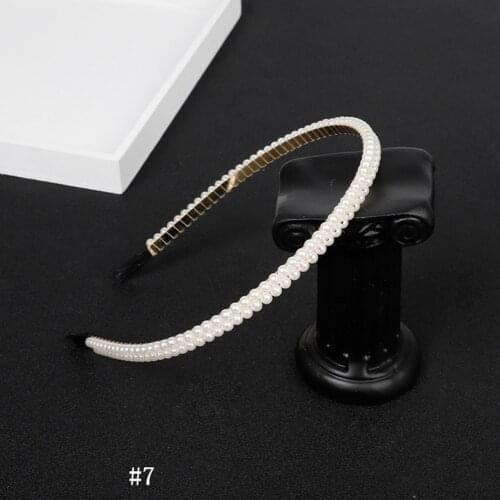 New Luxury Big Pearl Headband Women Hair Hoops Girls Hair Accessories Fashion Jewelry Accesories Bridal Hair Hoop