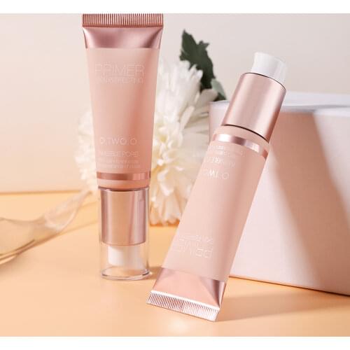 O.TWO.O Makeup Base Face Primer Invisible Pore Light Oil-Free Makeup Finish No Creases Foundation Primer Cosmetic Makeup