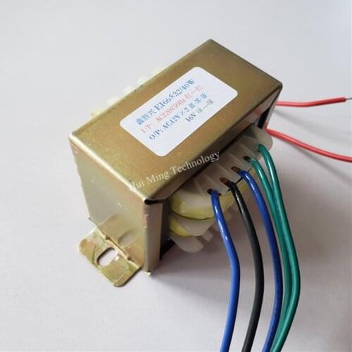 12V-0-12V 1.5A 16V 0.4A Transformer 220V input 40VA EI66*32 Multimedia speaker amplifier subwoofer transformer S-168B S-139