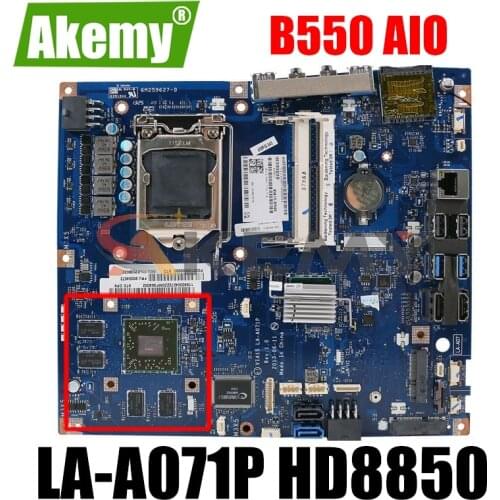 High quality NEW For Lenovo B550 AIO Intel Motherboard VIA15 LA-A071P FRU 90004107 2G_HD8850 100% Tested Fast Ship