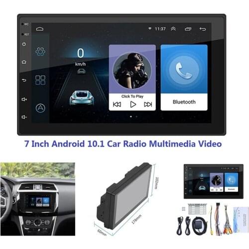 7 Inch Android 10.1 2 Din Car Radio Multimedia Video MP5 Player WIFI GPS Auto Stereo Car Stereo USB FM Radio