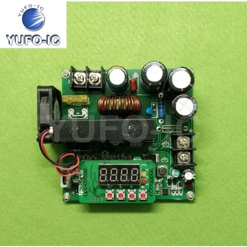 Free Ship 1pcs B900w CNC DC Voltage Regulator Constant Current Adjustable Boost Module Voltage Current Meter 120v15a Charger