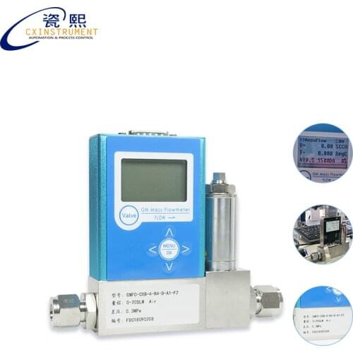 Gas Flow Meter controller 0-10SCCM Flow Range and 1.0% High Accuracy Propane flowmeter flow controller