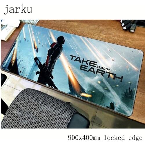 Mass effect pad mouse computador gamer mause pad 900x400X2MM padmouse big locked edge mousepad ergonomic gadget office desk mats