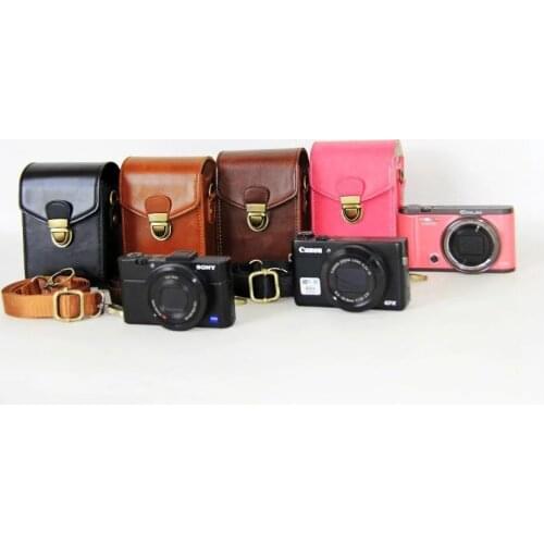 Leather Camera case bag HQ for nikon Coolpix A700 P340 S7000 S9900s S2900 S2800