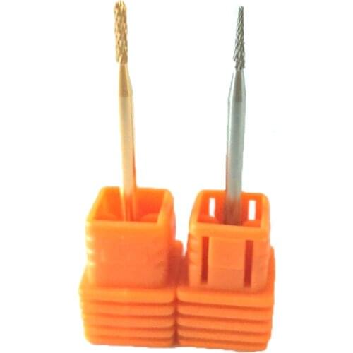 MAOHANG tungsten super carbide nail art drill bits for cuticle clean electric drill file manicure drill accessory tools