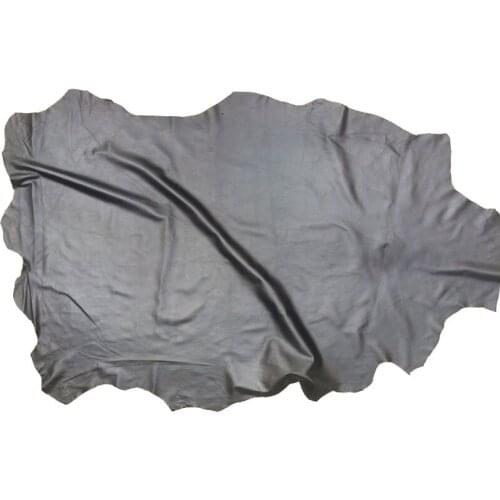 Soft genuine Sheep grain leather raw material for clothes sale by whole piece