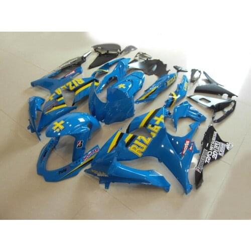 Injection mold Fairing kit for SUZUKI GSXR1000 K9 09 10 GSXR 1000 2009 2010 gsxr 1000 New Blue Fairings set+gifts ST06
