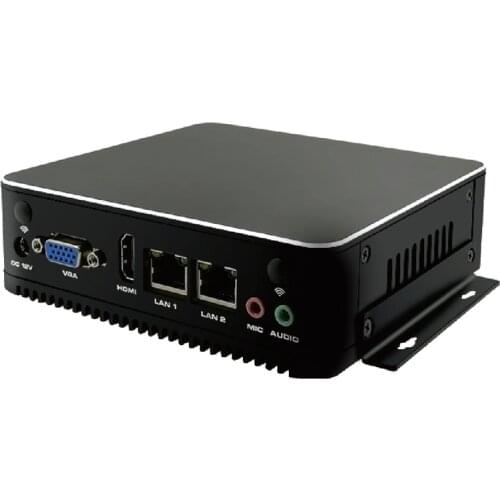 J1900 Nano PC Dual Ethernet Nic Pfsense Intel NUC Mini Desktop Server 2COM