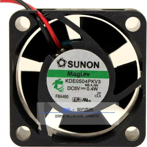 NEW SUNON 5V 4CM Maglev bearing 4020 DC KDE0504PKV3 2lines cooling fan