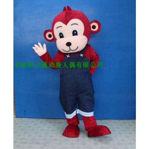 Naughty Monkey Cartoon Suit Carnival Costume Fancy Dress Costumes Animal Mascot Party Costumes