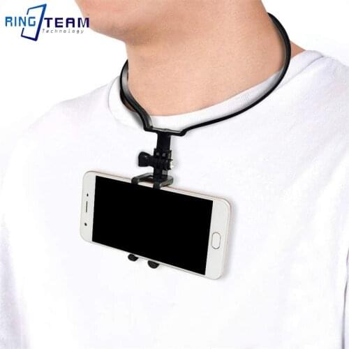 Suitable For Any Scene Convenient To Take And Hang Sports Camera Mobile Phone Hanging Neck Bracket Fixed Shooting Bracket