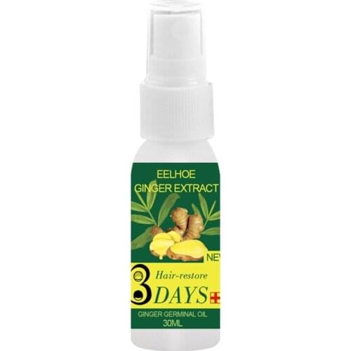 30ml Ginger Hair Growth Spray Hair Serum Relief Oil Hair Anti Hair Loss