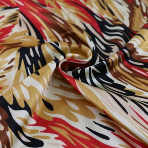 Tissue Satin Decoration Fabric Decor Glossy Sewing Craft Polyester Doll Cloth Ribbon Scarf Silky Satin Fabric