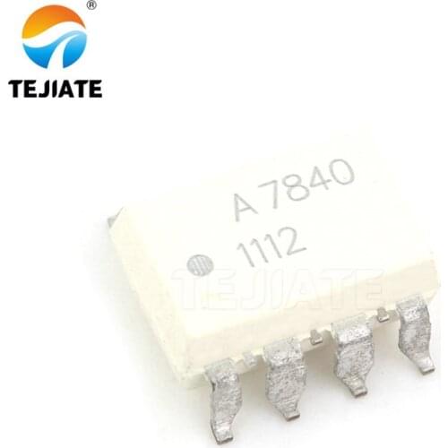 1PCS HCPL-7840-500E A7840 Isolator Optocoupler SMD8