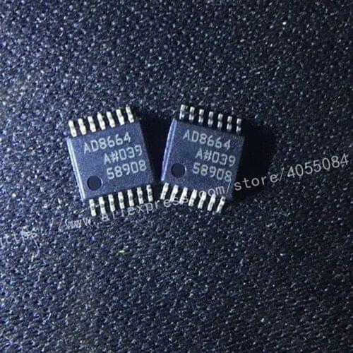 2PCS AD8664ARUZ AD8664A AD8664 ARUZ Brand new and original chip IC