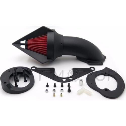 Aftermarket free shipping motorcycle parts Cone Spike Air Cleaner for Yamaha Road-Star 1600 XV1600A 1700 1999-2012 BLACK