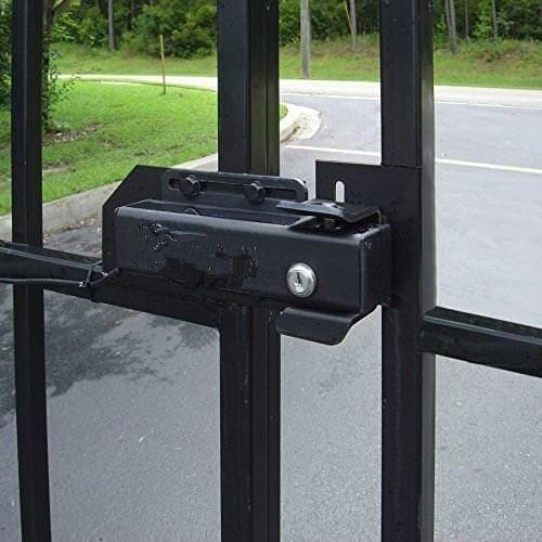 12v Electric gate opener lock for swing gate opener linear actuators Horizontal mounting compatible with Mighty Mule aleko motor