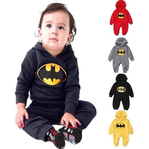 Baby Rompers Winter Cute Cartoon Novelty Cotton Boys Girls Infant Jumpsuits Warm Clothing Playsuit Clothes Long Sleeve Hooded
