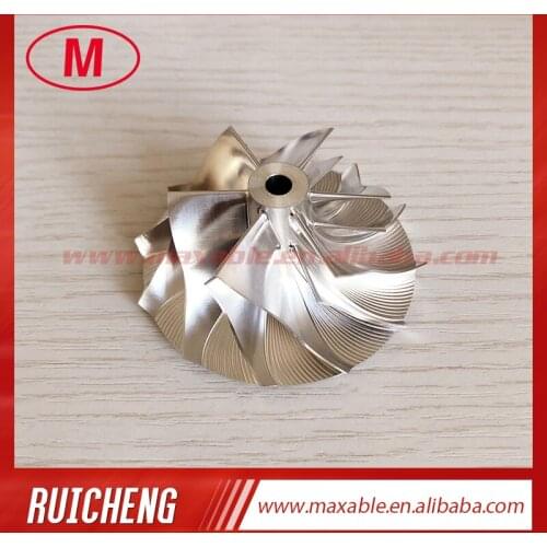GT15-25 43.20/60.00mm 6+6 blades high performance turbo milling/aluminum 2618/billet compressor wheel