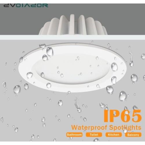 IP65 Waterproof LED Downlight 5W 7W 9W 12W 15W Recessed LED Lamp Spot Light For Toilet Bathroom lamp