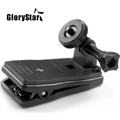 GloryStar Bag clip Backpack Mount For Sony Action Cam HDR AS20 AS15 AS100V AS30V AZ1 AS200V FDR-X1000V aee accessories
