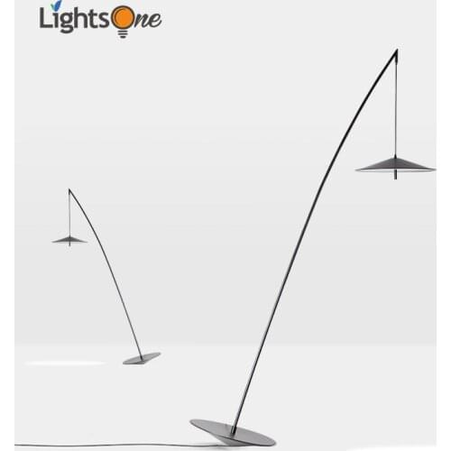 Nordic fishing floor lamp simple modern minimalist light luxury creative personality tumbler floor lamp