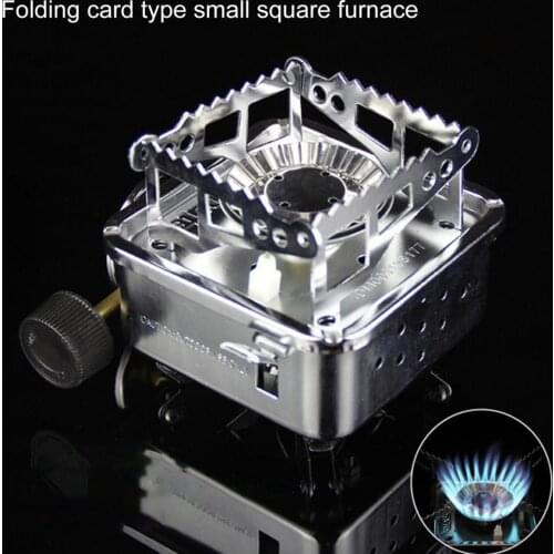 Burning Stove Portable Backpacking Camping Outdoor Firewood Furnace Lightweight Picnic Survival Cooking