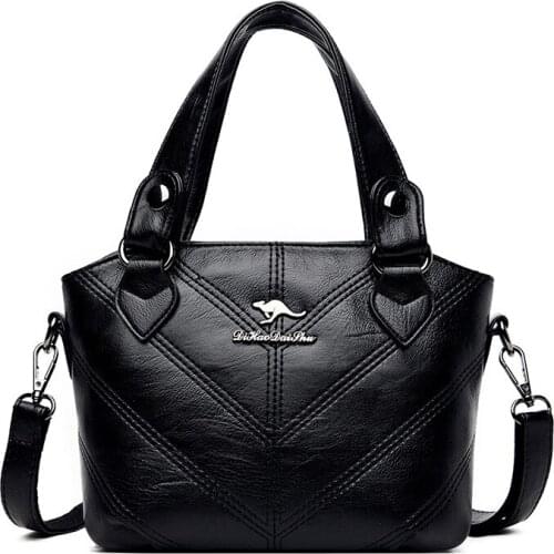 Casual Bags for Women 2021 New Style Women Bags High Quality Soft Leather Shoulder Bags Designer Brand Handbags