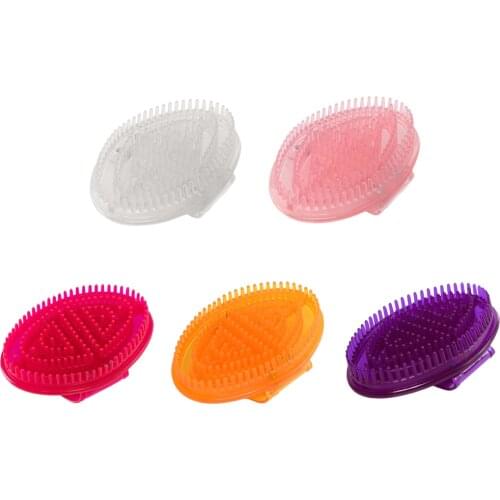 Scalp Hair Washing Deep Cleaning Shower Body Scrub Massage Meridian Brush