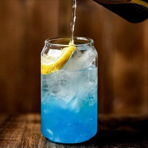 Drinkware Glass Cup Tea Juice Milk Coffee Mug Wine Glass Drinking Water Cup High Borosilicate Glass Durable