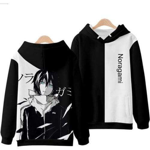 Japan Anime Noragami 3D Print Oversized Women/Men Hoodies Sweatshirts Streetwear Hip Hop Pullover Hooded Jacket Cosplay Costume