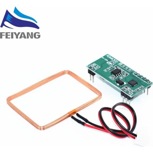 1 set 125Khz RFID Reader Module RDM6300 UART Output Access Control System
