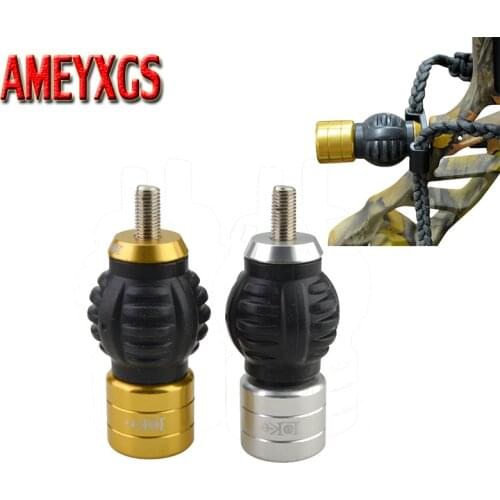 1pc Compound Bow Stabilizer Bow Silence Dampering Colorful Rubber Compound Bow Hunting Accessory