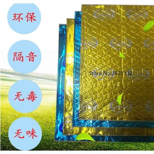 1 PC 46*82cm Colorful Thermal Shock Insulation Cotton Sound Insulation Cotton Heat Insulation Pad Modified Products Car Styling