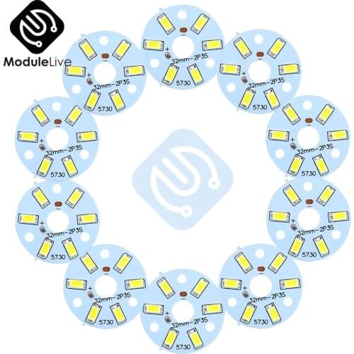 10PCS 3W 5730 White LED Emitting Diode SMD Highlight Lamp Panel LED Board